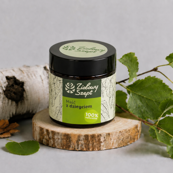 Maść z dziegciem (stężenie 10%). 100%naturalna.